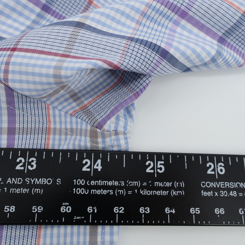 Johnnie O Prep-Formance Performance Plaid Button … - image 7